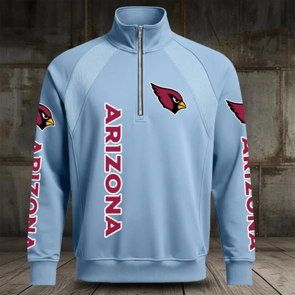 Arizona Cardinals Half Zip Hoodie Stand Collar 2027 Limited