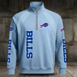 Buffalo Bills Half Zip Hoodie Stand Collar 2027 Limited