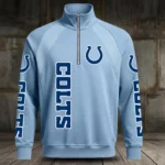Indianapolis Colts Half Zip Hoodie Stand Collar 2027 Limited