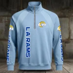 Los Angeles Rams Half Zip Hoodie Stand Collar 2027 Limited