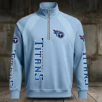 Tennessee Titans Half Zip Hoodie Stand Collar 2027 Limited