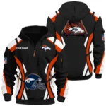 Denver Broncos Half Zip Hoodie Full Set Options Limited Personalize Name