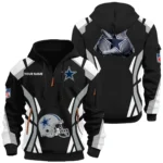 Dallas Cowboys Half Zip Hoodie Full Set Options Limited Personalize Name