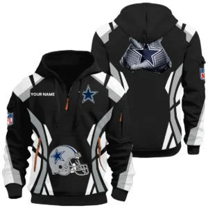 Dallas Cowboys Half Zip Hoodie Full Set Options Limited Personalize Name