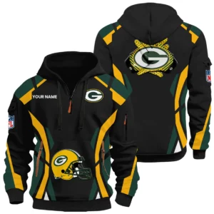 Green Bay Packers Half Zip Hoodie Full Set Options Limited Personalize Name