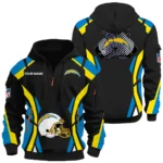 Los Angeles Chargers Half Zip Hoodie Full Set Options Limited Personalize Name