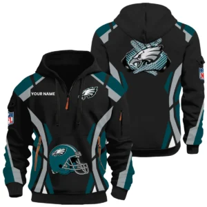 Philadelphia Eagles Half Zip Hoodie Full Set Options Limited Personalize Name
