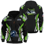 Seattle Seahawks Half Zip Hoodie Full Set Options Limited Personalize Name