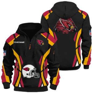 Arizona Cardinals Half Zip Hoodie Full Set Options Limited Personalize Name