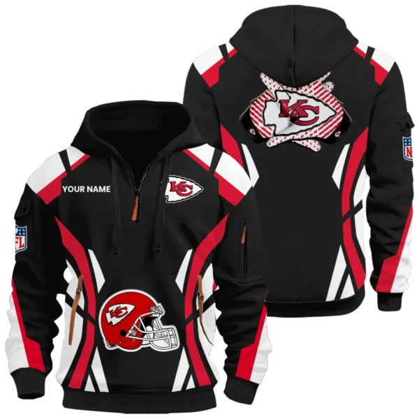 Kansas City Chiefs Half Zip Hoodie Full Set Options Limited Personalize Name
