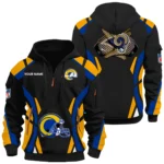 Los Angeles Rams Half Zip Hoodie Full Set Options Limited Personalize Name