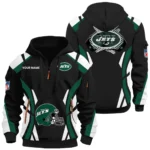 New York Jets Half Zip Hoodie Full Set Options Limited Personalize Name