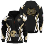 New Orleans Saints Half Zip Hoodie Full Set Options Limited Personalize Name
