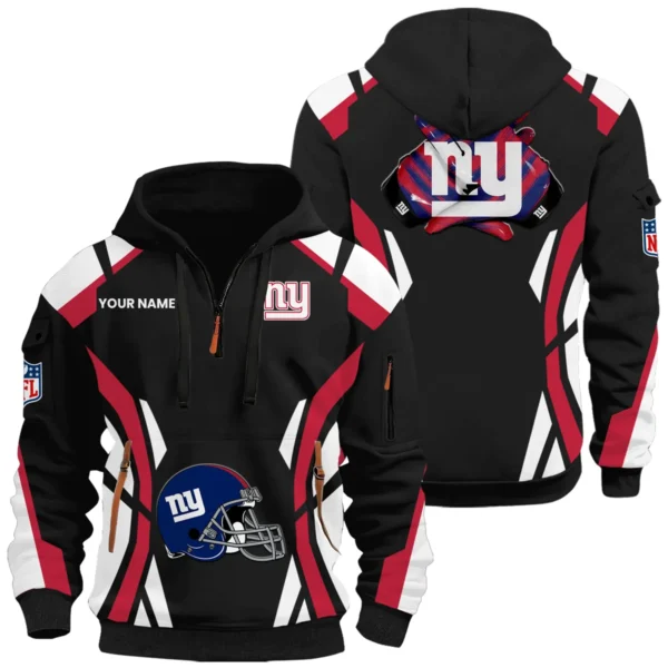 New York Giants Half Zip Hoodie Full Set Options Limited Personalize Name