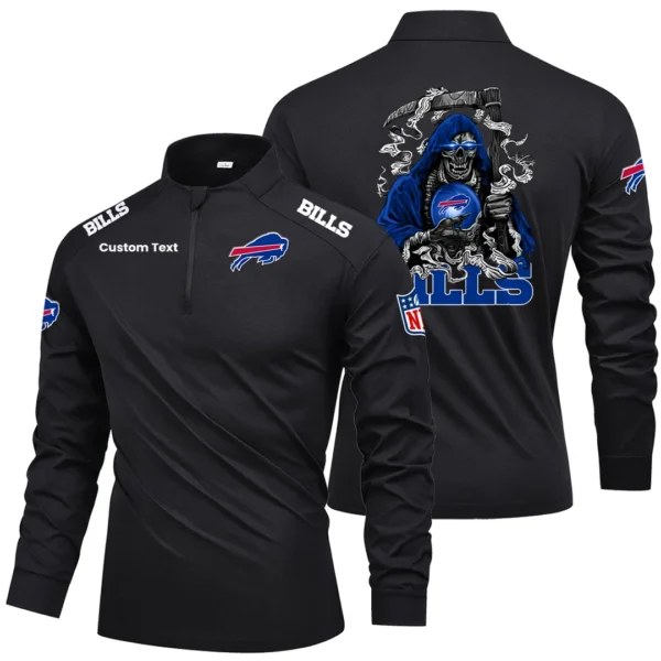 Buffalo Bills Quarter Zip Long Sleeve New 2026 Limited Personalize Name