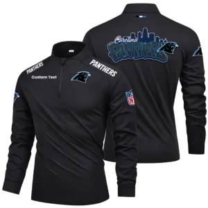 Carolina Panthers Quarter Zip Long Sleeve 2027 Limited Graffiti Style Personalize Name