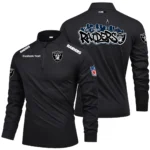 Las Vegas Raiders Quarter Zip Long Sleeve 2027 Limited Graffiti Style Personalize Name