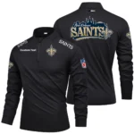 New Orleans Saints Quarter Zip Long Sleeve 2027 Limited Graffiti Style Personalize Name