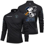 Milwaukee Brewers Quarter Zip Long Sleeve Shirt New Limited Personalize Name