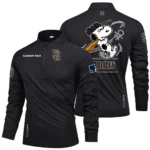 San Diego Padres Quarter Zip Long Sleeve Shirt New Limited Personalize Name