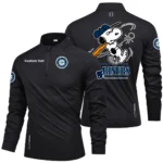 Seattle Mariners Quarter Zip Long Sleeve Shirt New Limited Personalize Name