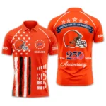 Cleveland Browns Polo Shirt x America’s 250th Anniversary Limited Personalize Name