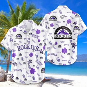 Colorado Rockies Hawaiian Shirt 2026 Premium Crinkle Textured, Tropical Beach Limited Edition