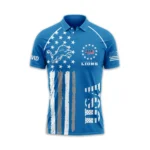 Detroit Lions Polo Shirt x America’s 250th Anniversary Limited Personalize Name