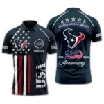 Houston Texans Polo Shirt x America’s 250th Anniversary Limited Personalize Name