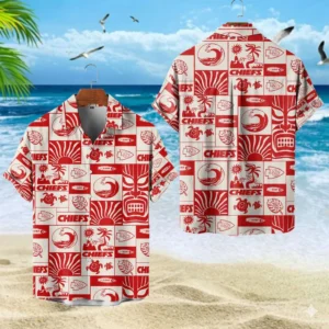 Kansas City Chiefs Hawaiian Shirt Premium Crinkle Textured, Unisex New 2026 Limited