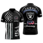 Las Vegas Raiders Polo Shirt x America’s 250th Anniversary Limited Personalize Name