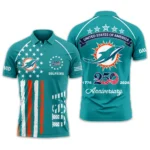 Miami Dolphins Polo Shirt x America’s 250th Anniversary Limited Personalize Name