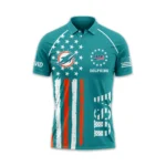 Miami Dolphins Polo Shirt x America’s 250th Anniversary Limited Personalize Name