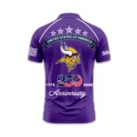 Minnesota Vikings Polo Shirt x America’s 250th Anniversary Limited Personalize Name
