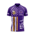 Minnesota Vikings Polo Shirt x America’s 250th Anniversary Limited Personalize Name