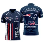 New England Patriots Polo Shirt x America’s 250th Anniversary Limited Personalize Name