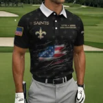 New Orleans Saints Polo Shirt America’s 250th Anniversary 2026 Limited Personalize Name