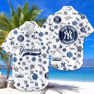 New York Yankees Hawaiian Shirt 2026 Premium Crinkle Textured, Tropical Beach Limited Edition