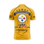 Pittsburgh Steelers Polo Shirt x America’s 250th Anniversary Limited Personalize Name