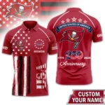 Tampa Bay Buccaneers Polo Shirt x America’s 250th Anniversary Limited Personalize Name