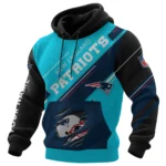 New England Patriots Waffle Knit Pullover Hoodie 2026 Limited Edition Personalize Name