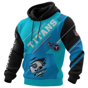 Tennessee Titans Waffle Knit Pullover Hoodie 2026 Limited Edition Personalize Name