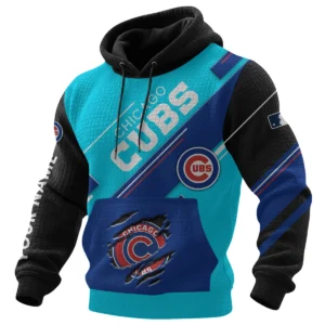 Chicago Cubs Pullover Hoodie Waffle Knit 2027 Limited Personalize Name