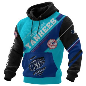 New York Yankees Pullover Hoodie Waffle Knit 2027 Limited Personalize Name