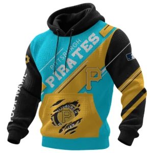 Pittsburgh Pirates Pullover Hoodie Waffle Knit 2027 Limited Personalize Name