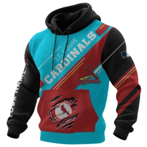St. Louis Cardinals Pullover Hoodie Waffle Knit 2027 Limited Personalize Name