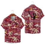 Arizona Cardinals Hawaiian Shirt Premium Material Options 2027 Limited Premium Crinkle Textured