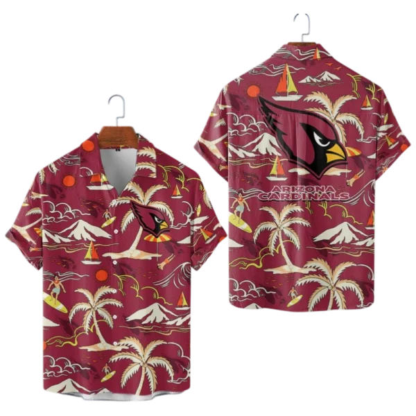 Arizona Cardinals Hawaiian Shirt Premium Material Options 2027 Limited Premium Crinkle Textured