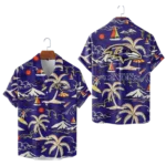 Baltimore Ravens Hawaiian Shirt Premium Material Options 2027 Limited Premium Crinkle Textured