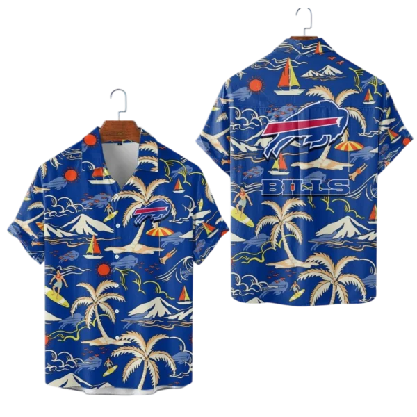 Buffalo Bills Hawaiian Shirt Premium Material Options 2027 Limited Premium Crinkle Textured